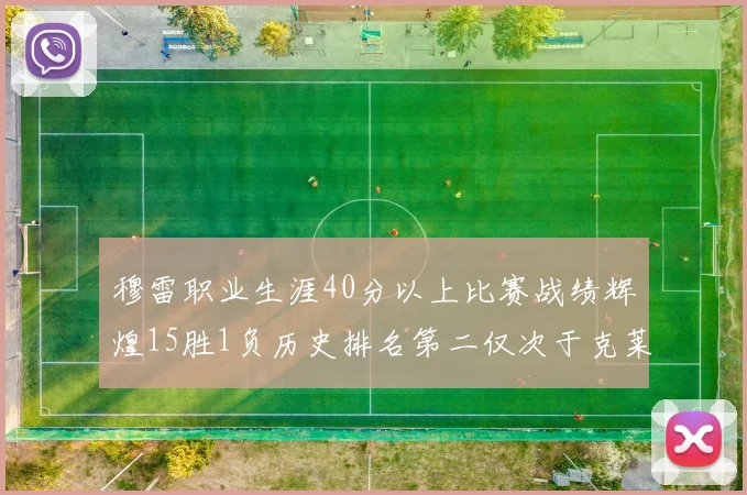 穆雷职业生涯40分以上比赛战绩辉煌15胜1负历史排名第二仅次于克莱的完美19胜0负